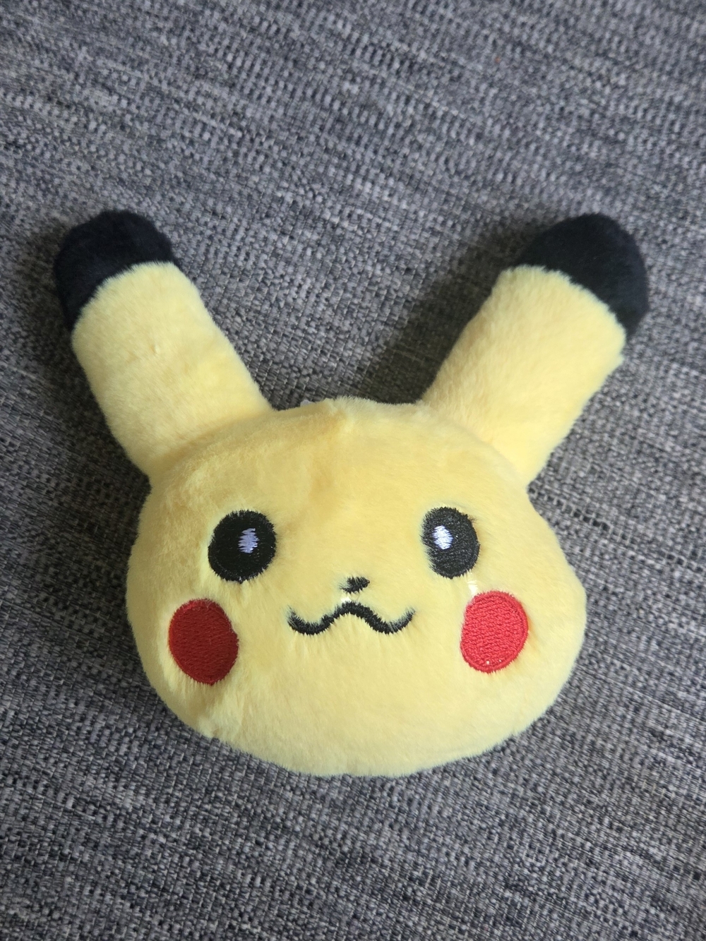 Small Pikachu Head Plush